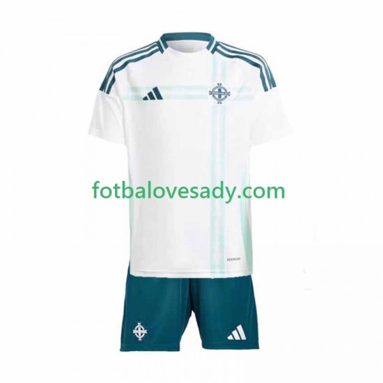 Severní Irsko 2024 Děti Fotbalový dres Venkovní Krátký rukáv