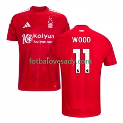 Nottingham Forest Chris Wood 11 Muži Fotbalový dres Domácí 2024-2025 Krátký rukáv