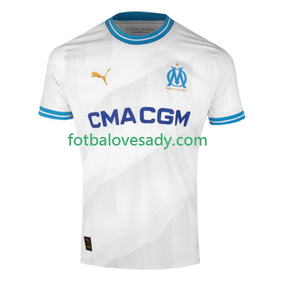 Olympique Marseille Muži Fotbalový dres Domácí 2023-2024 Krátký rukáv