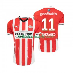 PSV Eindhoven Johan Bakayoko 11 Muži Fotbalový dres Domácí 2024-2025 Krátký rukáv