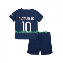 Paris Saint-Germain Neymar Jr 10 Děti Fotbalový dres Domácí 2023-2024 Krátký rukáv