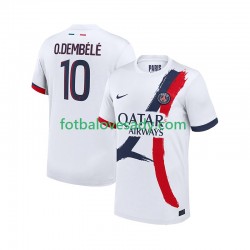 Paris Saint-Germain Ousmane Dembele 10 Muži Fotbalový dres Venkovní 2024-2025 Krátký rukáv