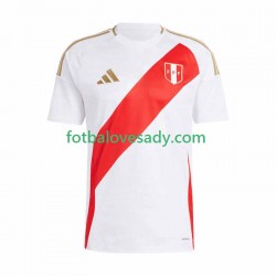Peru Copa America 2024 Muži Fotbalový dres Domácí Krátký rukáv