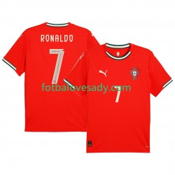 Portugalsko RONALDO 7 2025 Muži Fotbalový dres Domácí Krátký rukáv