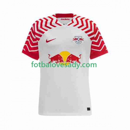 RB Leipzig Muži Fotbalový dres Domácí 2023-2024 Krátký rukáv