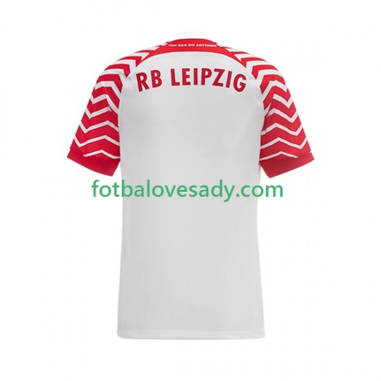 RB Leipzig Muži Fotbalový dres Domácí 2023-2024 Krátký rukáv