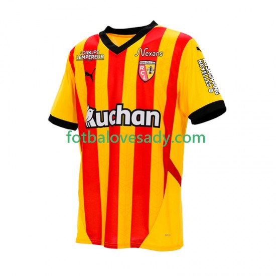 RC Lens Muži Fotbalový dres Domácí 2024-2025 Krátký rukáv
