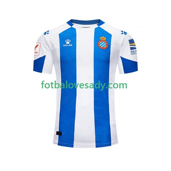 RCD Espanyol Muži Fotbalový dres Domácí 2023-2024 Krátký rukáv