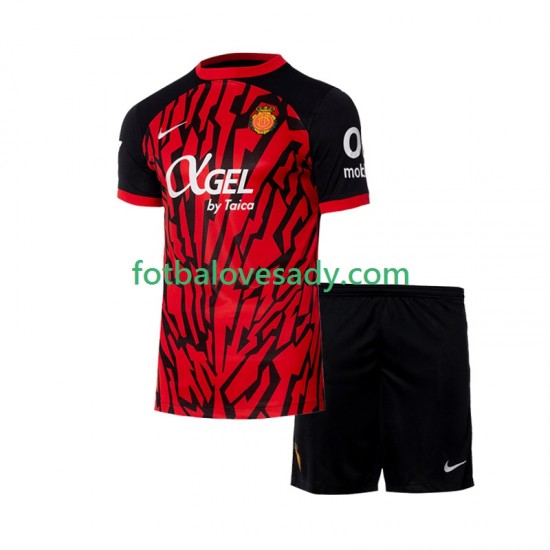 RCD Mallorca Děti Fotbalový dres Domácí 2024-2025 Krátký rukáv