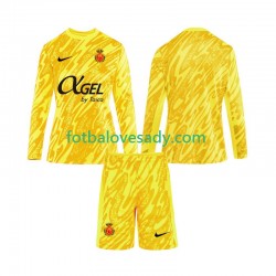 Brankář RCD Mallorca Děti Fotbalový dres Třetí 2024-2025 Dlouhý rukáv