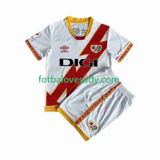 Rayo Vallecano Děti Fotbalový dres Domácí 2023-2024 Krátký rukáv