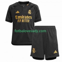 Real Madrid Děti Fotbalový dres Třetí 2023-2024 Krátký rukáv
