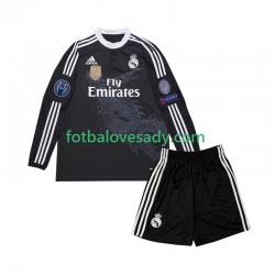 Real Madrid Retro 2014 Děti Fotbalový dres Třetí Dlouhý rukáv