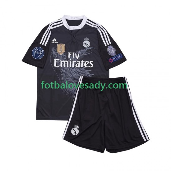 Real Madrid Retro 2014 Děti Fotbalový dres Třetí Krátký rukáv