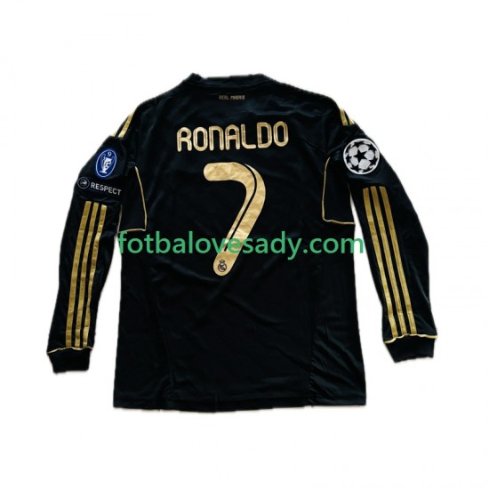 Real Madrid Cristiano Ronaldo 7 2011-2012 Muži Fotbalový dres Venkovní Dlouhý rukáv