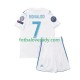 Real Madrid Retro Cristiano Ronaldo 7 2017 Děti Fotbalový dres Domácí Krátký rukáv