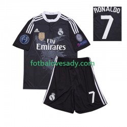 Real Madrid Retro Cristiano Ronaldo 7 2014 Děti Fotbalový dres Třetí Krátký rukáv