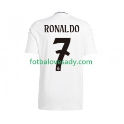 Real Madrid Cristiano Ronaldo 7 Muži Fotbalový dres Domácí 2024-2025 Krátký rukáv