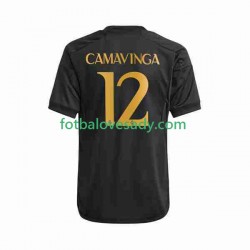 Real Madrid Eduardo Camavinga 12 Muži Fotbalový dres Třetí 2023-2024 Krátký rukáv