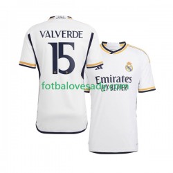 Real Madrid Federico Valverde 15 Muži Fotbalový dres Domácí 2023-2024 Krátký rukáv