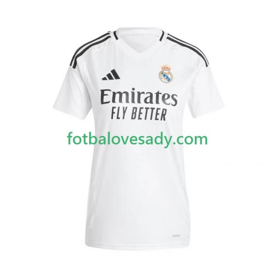 Real Madrid Ženy Fotbalový dres Domácí 2024-2025 Krátký rukáv