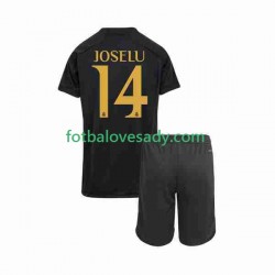 Real Madrid Joselu 14 Děti Fotbalový dres Třetí 2023-2024 Krátký rukáv