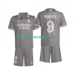 Real Madrid Kylian Mbappe 9 Děti Fotbalový dres Třetí 2024-2025 Krátký rukáv
