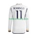 Real Madrid Rodrygo Goes 11 Muži Fotbalový dres Domácí 2023-2024 Dlouhý rukáv