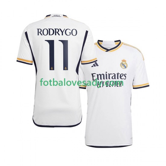 Real Madrid Rodrygo Goes 11 Muži Fotbalový dres Domácí 2023-2024 Krátký rukáv