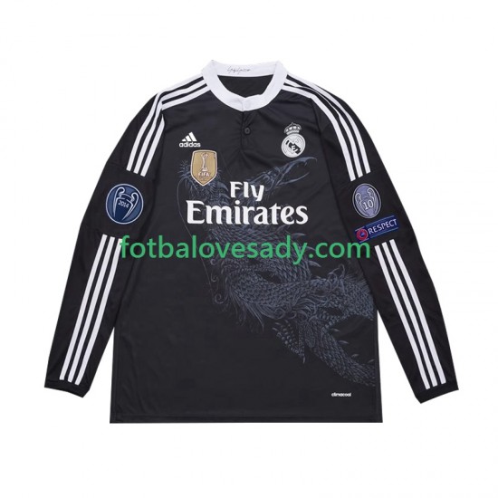 Real Madrid Retro 2014 Muži Fotbalový dres Třetí Dlouhý rukáv