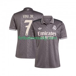 Real Madrid VINI JR 7 Muži Fotbalový dres Třetí 2024-2025 Krátký rukáv
