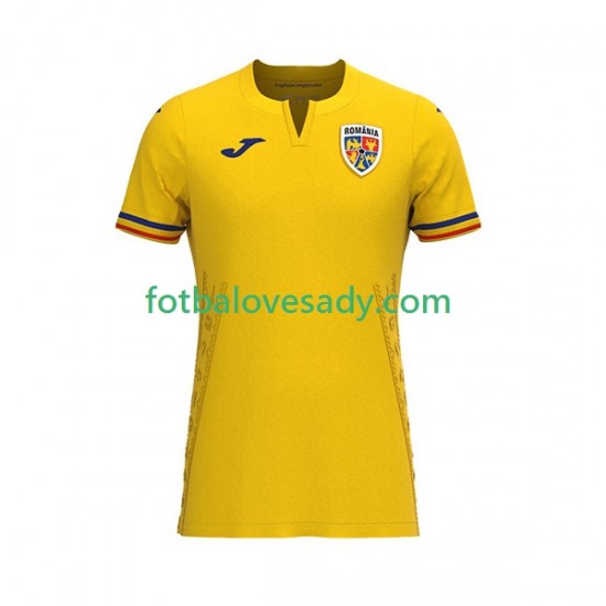 Rumunsko 2023 Muži Fotbalový dres Domácí Krátký rukáv