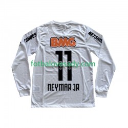 Santos FC Retro Neymar JR 11 2011-2012 Muži Fotbalový dres Domácí Dlouhý rukáv