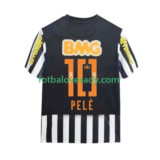 Retro Santos PELE 10 2011-2012 Muži Fotbalový dres Venkovní Krátký rukáv
