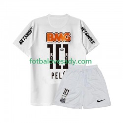 Retro Santos PELE 10 2011-2012 Děti Fotbalový dres Domácí Krátký rukáv