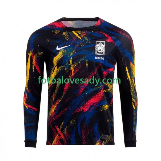 Jižní Korea Muži Fotbalový dres Venkovní Mistrovství světa 2022 Dlouhý rukáv
