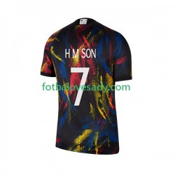 Jižní Korea Son Heung-min 7 Muži Fotbalový dres Venkovní Mistrovství světa 2022 Krátký rukáv