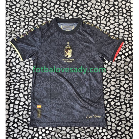 Španělsko 2024 Champions Of Europe Muži Fotbalový dres Krátký rukáv