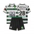 Sporting CP Retro Cristiano Ronaldo 28 2001 2003 Děti Fotbalový dres Domácí Krátký rukáv