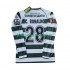 Sporting CP Retro Cristiano Ronaldo 28 2001 2003 Muži Fotbalový dres Domácí Dlouhý rukáv