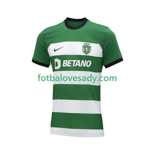 Sporting CP Muži Fotbalový dres Domácí 2023-2024 Krátký rukáv