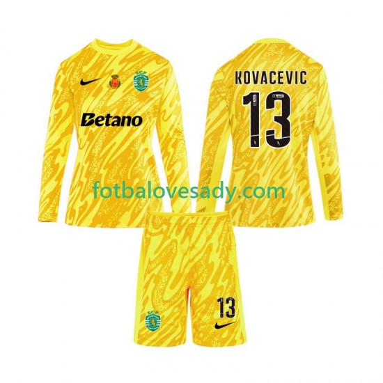 Sporting CP Brankář Kovacevic 13 Děti Fotbalový dres Třetí 2024-2025 Dlouhý rukáv