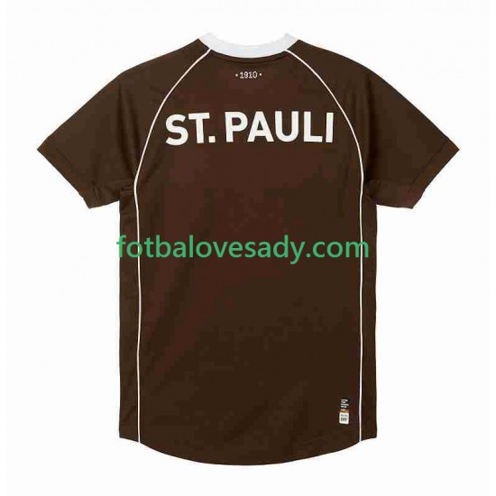 St Pauli Muži Fotbalový dres Domácí 2023-2024 Krátký rukáv