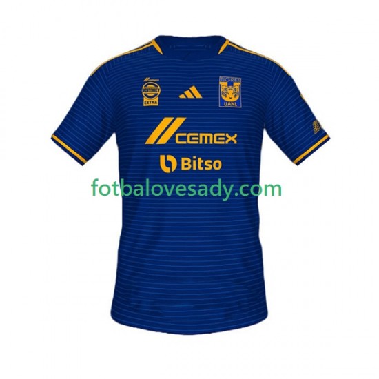 Tigres UANL Muži Fotbalový dres Venkovní 2023-2024 Krátký rukáv