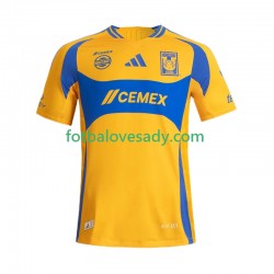 Tigres UANL Muži Fotbalový dres Domácí 2024-2025 Krátký rukáv
