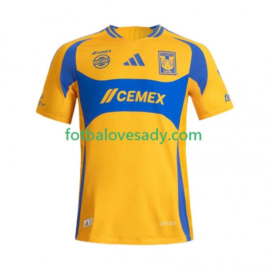 Tigres UANL Muži Fotbalový dres Domácí 2024-2025 Krátký rukáv