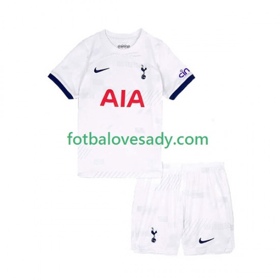 Tottenham Hotspur Děti Fotbalový dres Domácí 2023-2024 Krátký rukáv