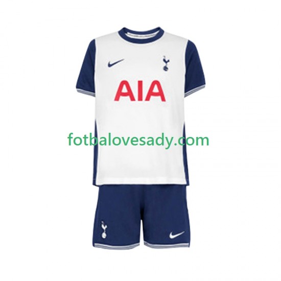 Tottenham Hotspur Děti Fotbalový dres Domácí 2024-2025 Krátký rukáv