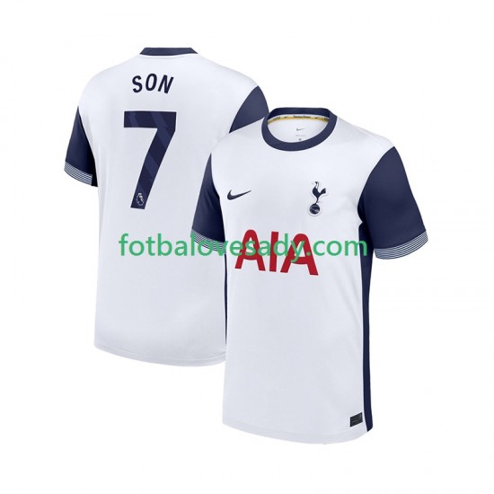 Tottenham Hotspur Son Heung-Min 7 Muži Fotbalový dres Domácí 2024-2025 Krátký rukáv