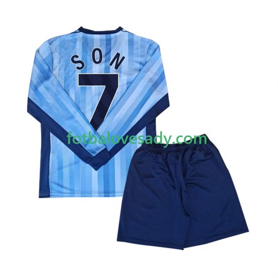 Tottenham Spurs Son 7 Děti Fotbalový dres Venkovní 2024-2025 Dlouhý rukáv